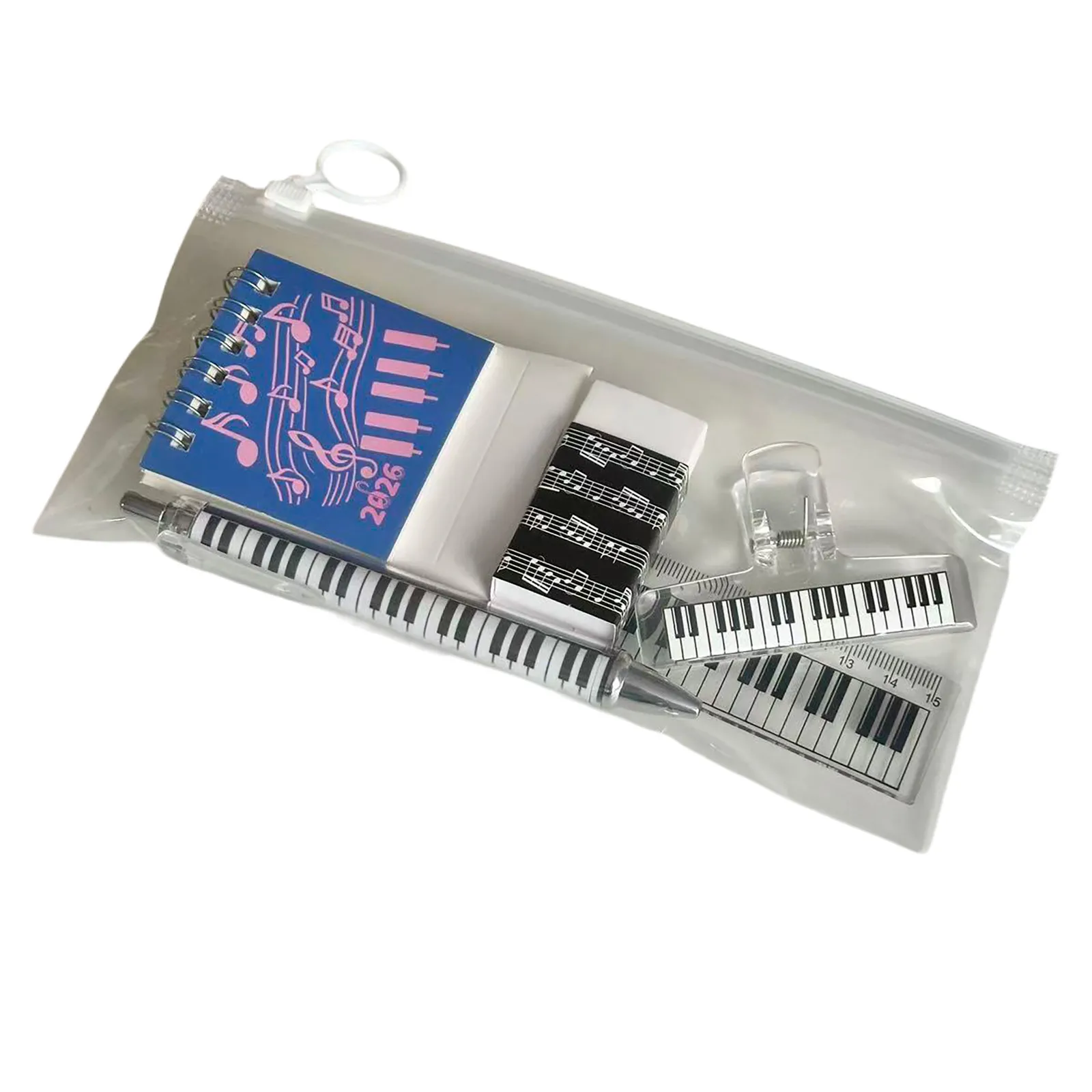 Musical Stationery Gift Set – Piano Keyboard Design
