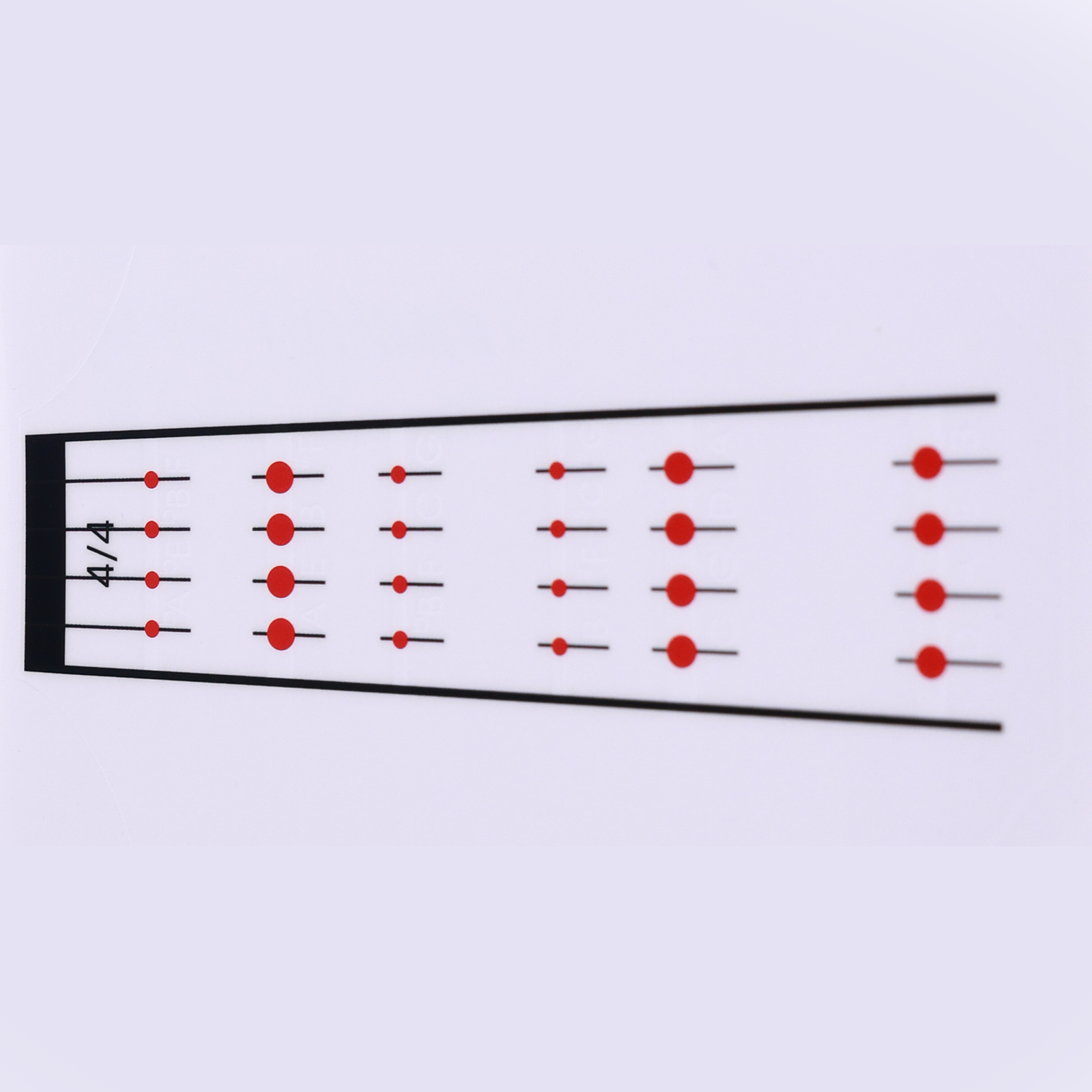 Violin Finger Guide Sticker