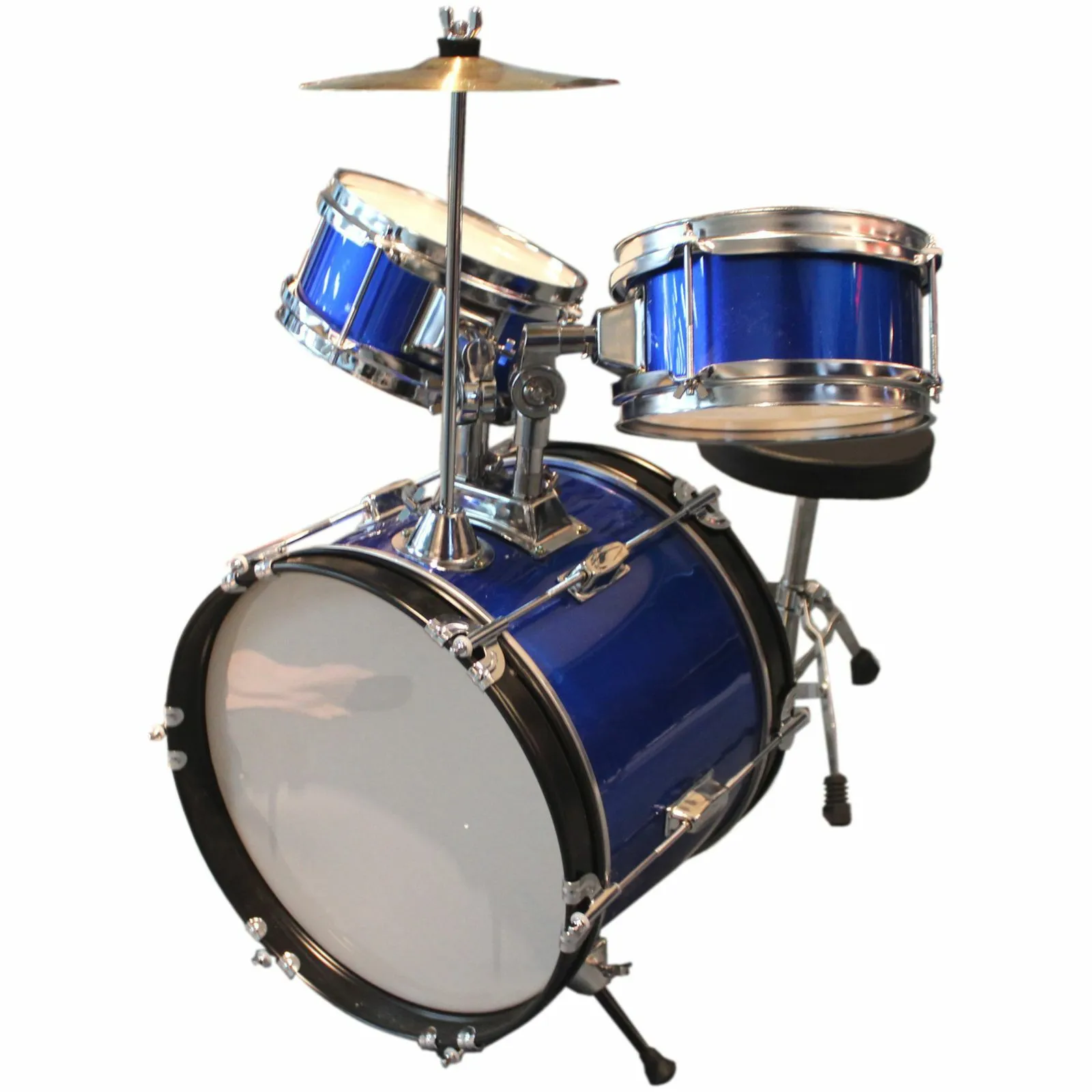 Axiom Blue Toddler Drum Set – Mini Drum Kit for Ages 2 to 4