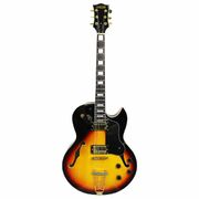 Columbia Archtop Electric Guitar - Sunburst