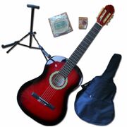 Beginners Guitar Pack - Full Size Red