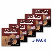 5 Pack - Acoustic Guitar Strings - Light