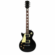 Challenger Left Handed Electric Guitar - Black