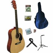 Steel String Beginners Pack - Full Size Natural