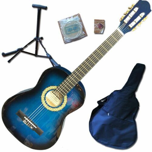 Beginners Guitar Pack - Full Size Blue
